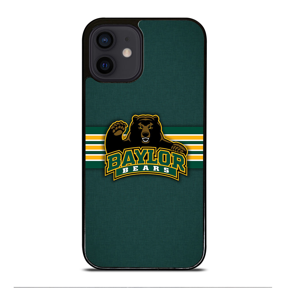 BAYLOR BEARS STRIPE LOGO iPhone 12 Mini Case Cover