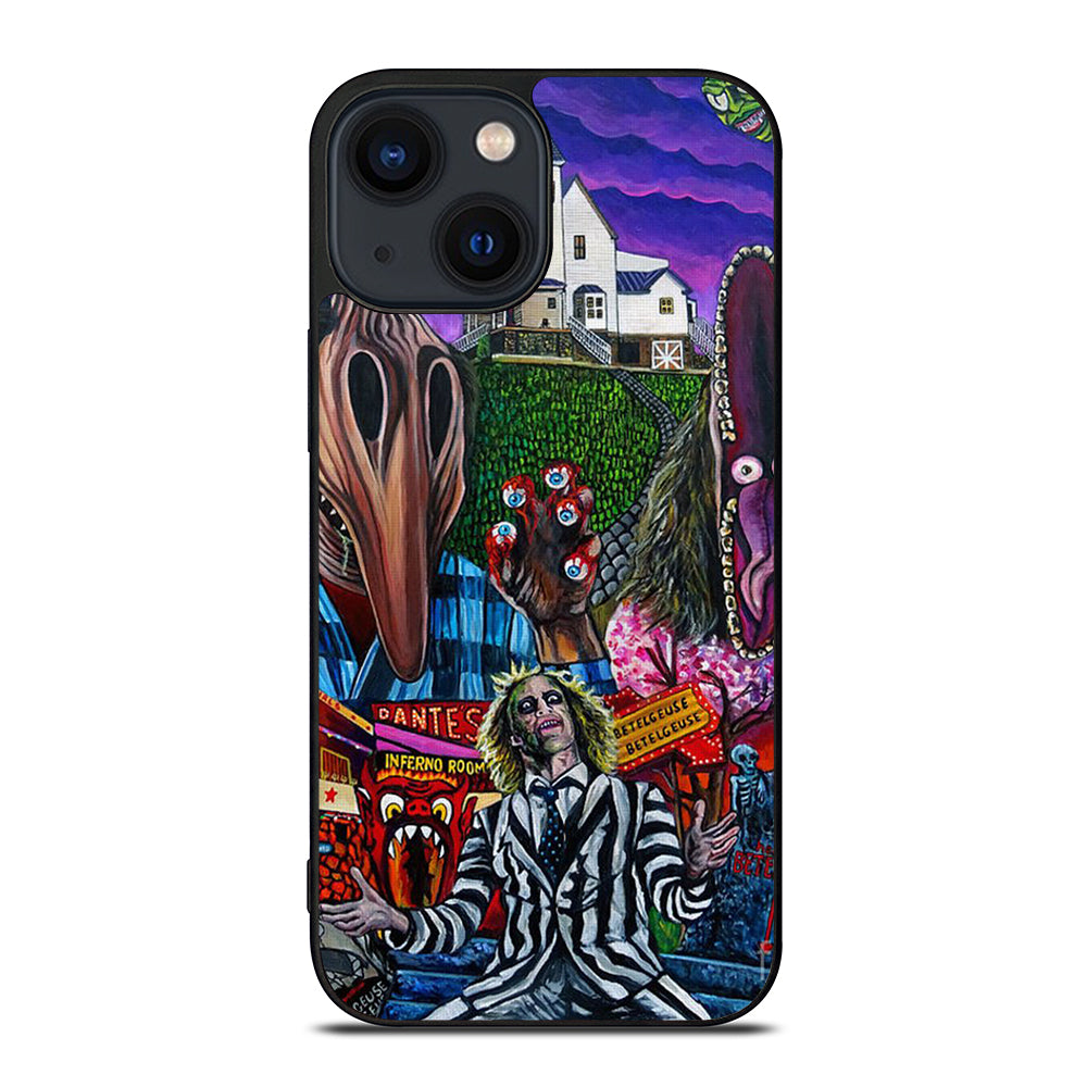 BEETLEJUICE TIM BURTON ART 2 iPhone 14 Plus Case Cover