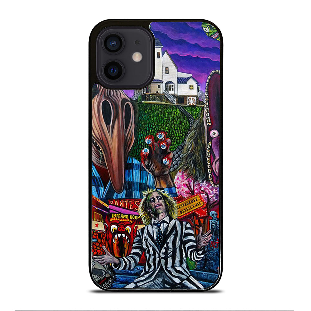BEETLEJUICE TIM BURTON ART 2 iPhone 12 Mini Case Cover