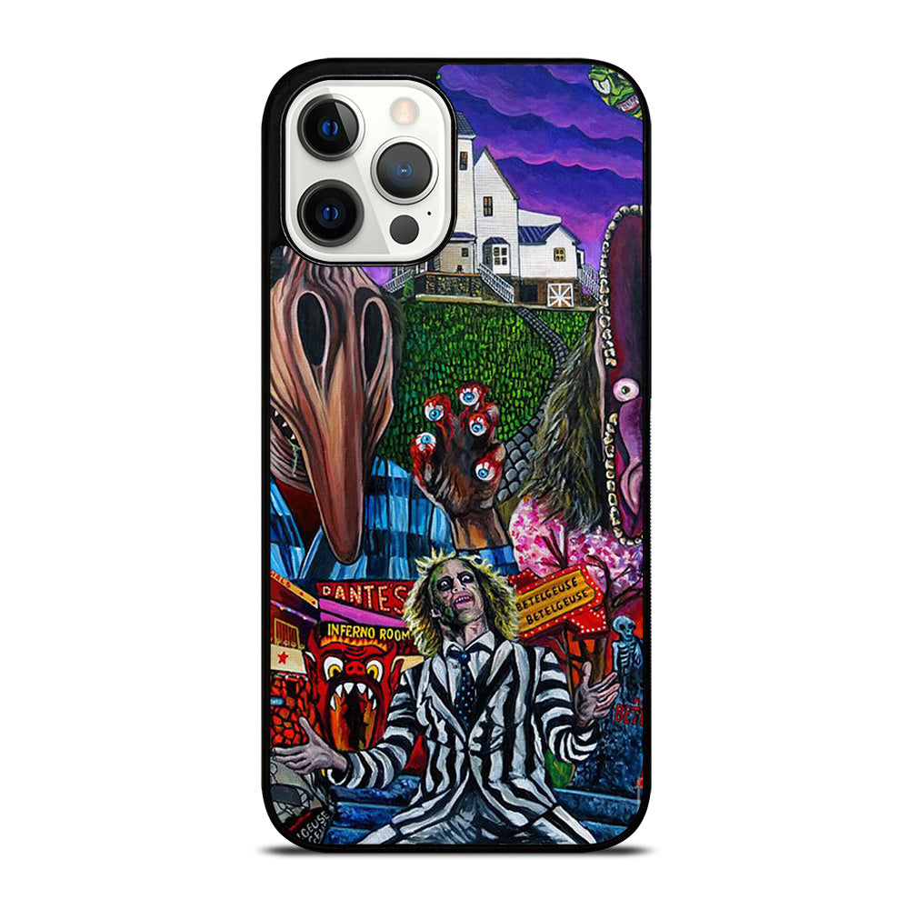BEETLEJUICE TIM BURTON ART 2 iPhone 12 Pro Max Case Cover