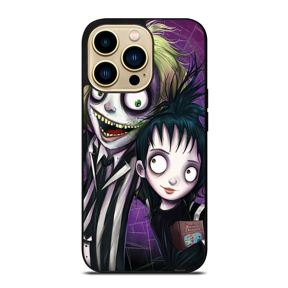 BEETLEJUICE TIM BURTON ART iPhone 14 Pro Max Case Cover