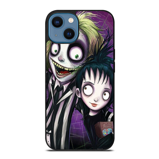 BEETLEJUICE TIM BURTON ART iPhone 14 Case Cover