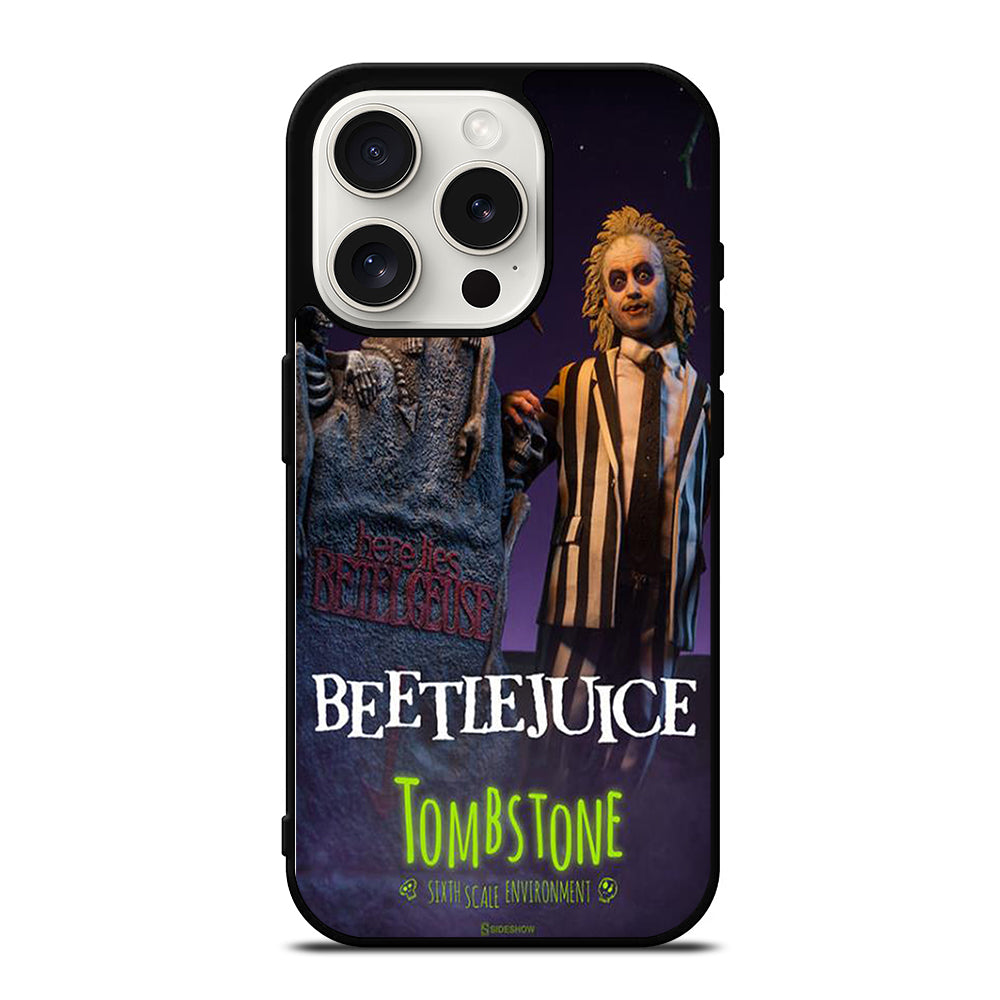 BEETLEJUICE TIM BURTON MOVIE iPhone 15 Pro Case Cover