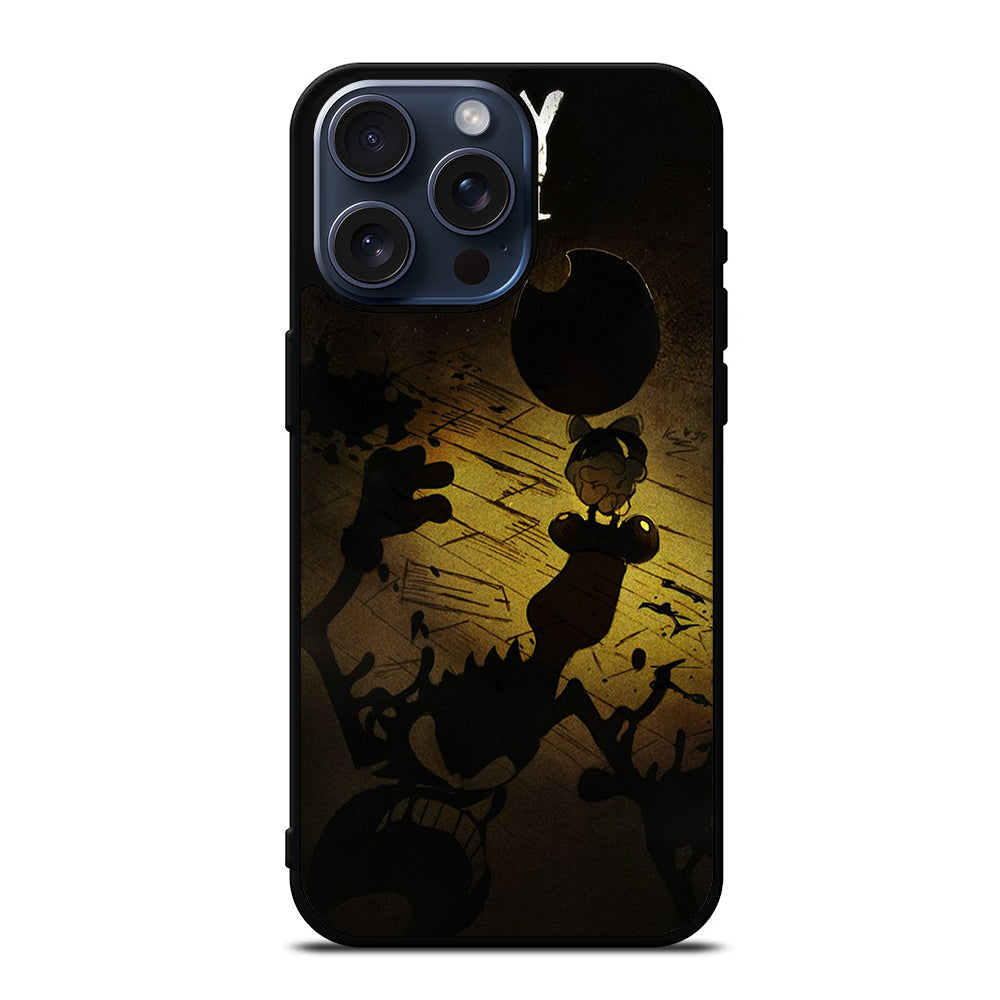 BENDY AND THE DARK REVIVAL CARTOON iPhone 15 Pro Max Case Cover