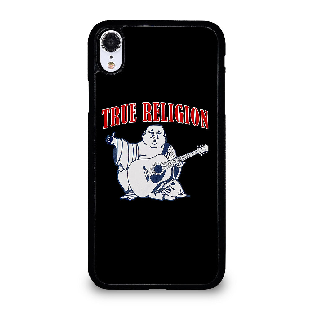 BIG BUDDHA TRUE RELIGION LOGO iPhone XR Case Cover