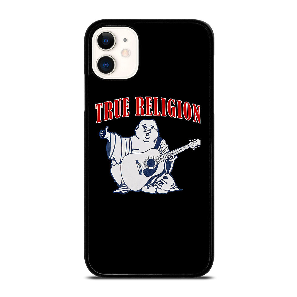 BIG BUDDHA TRUE RELIGION LOGO iPhone 11 Case Cover