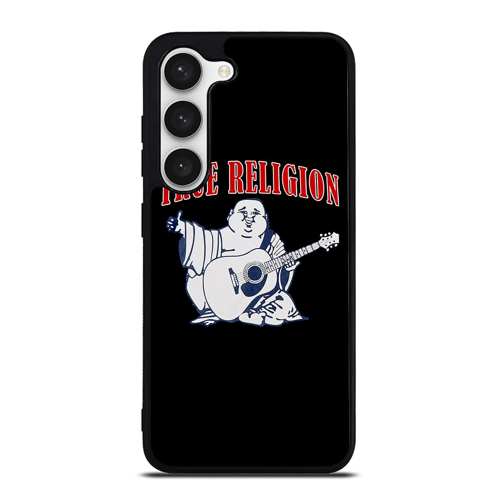 BIG BUDDHA TRUE RELIGION LOGO Samsung Galaxy S23 Case Cover