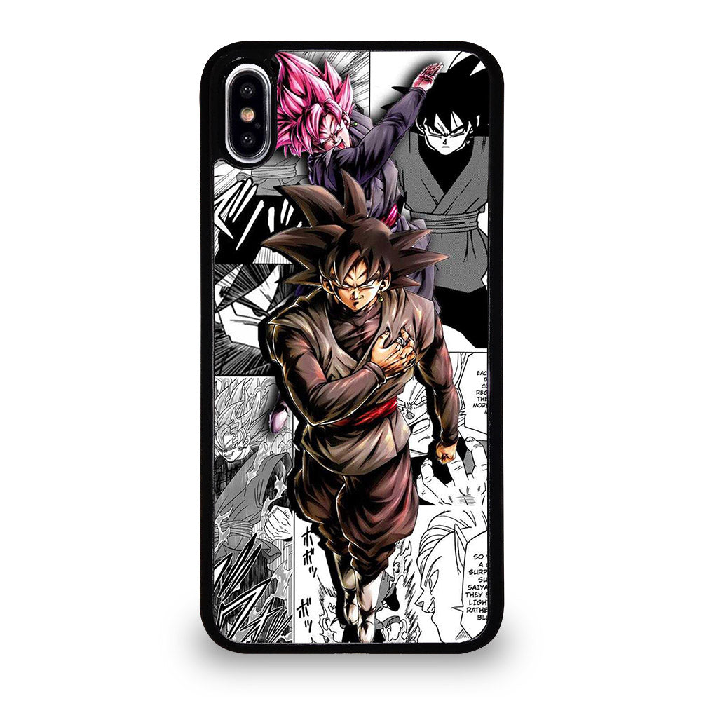 BLACK GOKU DRAGON BALL SUPER iPhone XS Max Case Cover