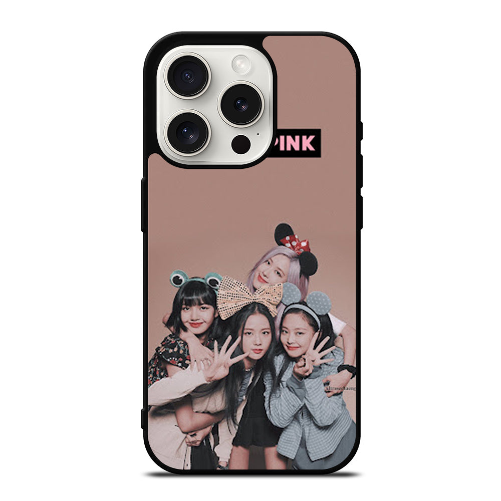 BLACKPINK KPOP GROUP iPhone 15 Pro Case Cover casecentro