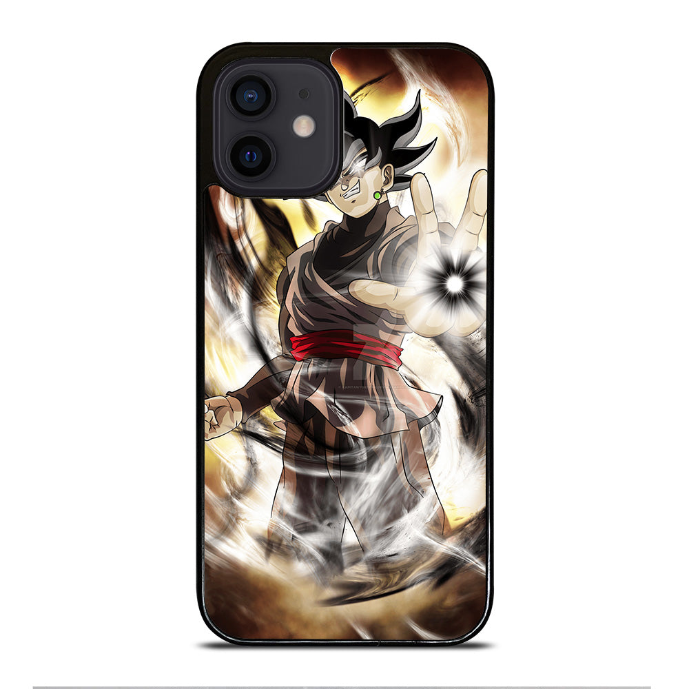 BLACK GOKU DRAGON BALL ANIME 1 iPhone 12 Mini Case Cover