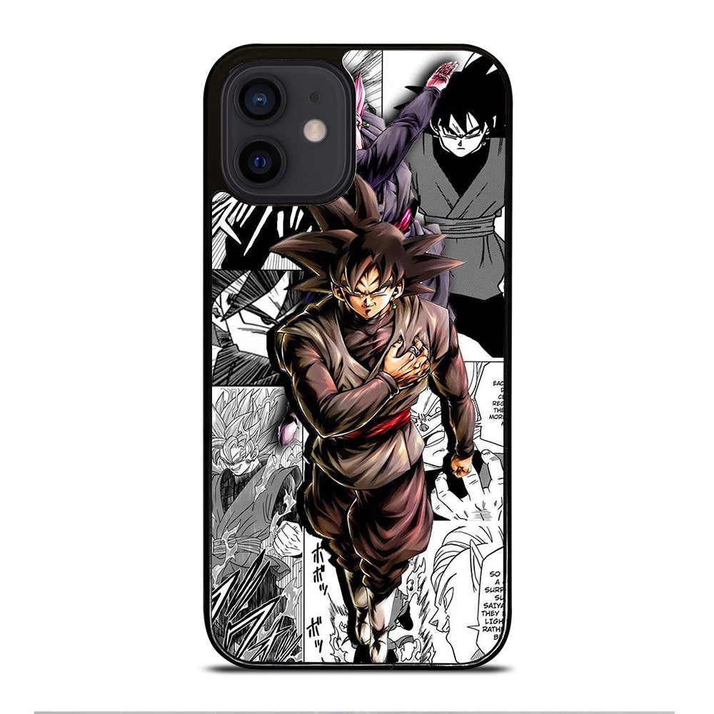 BLACK GOKU DRAGON BALL SUPER iPhone 12 Mini Case Cover