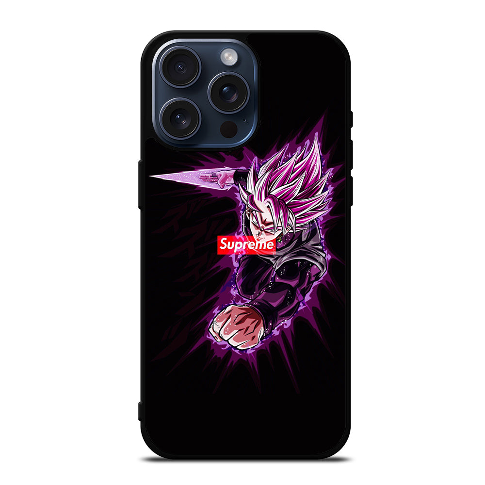 BLACK GOKU DRAGON BALL ZAMASU iPhone 15 Pro Max Case Cover
