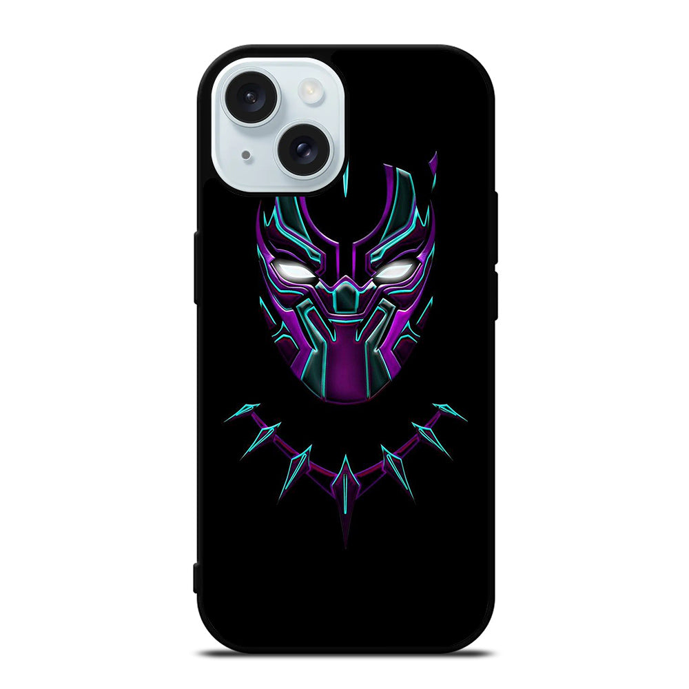 BLACK PANTHER SUPERHERO 1 iPhone 15 Case Cover