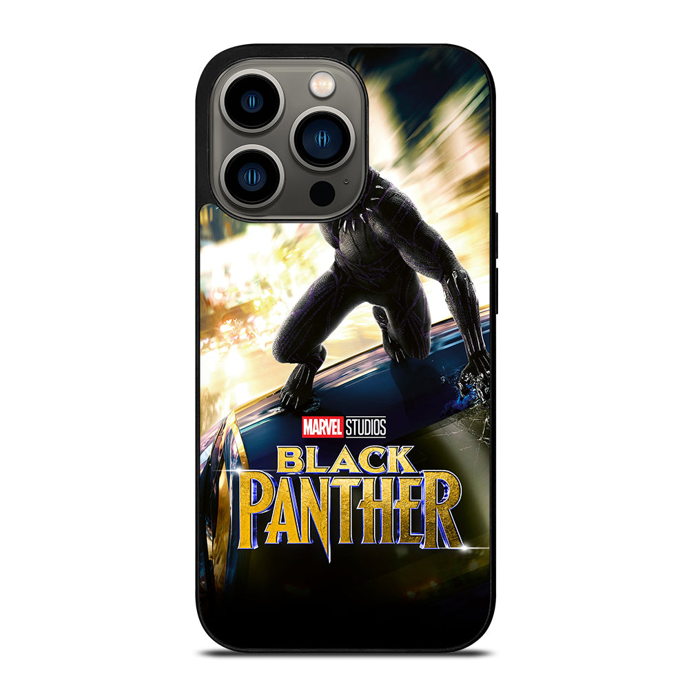 BLACK PANTHER SUPERHERO 2 iPhone 13 Pro Case Cover