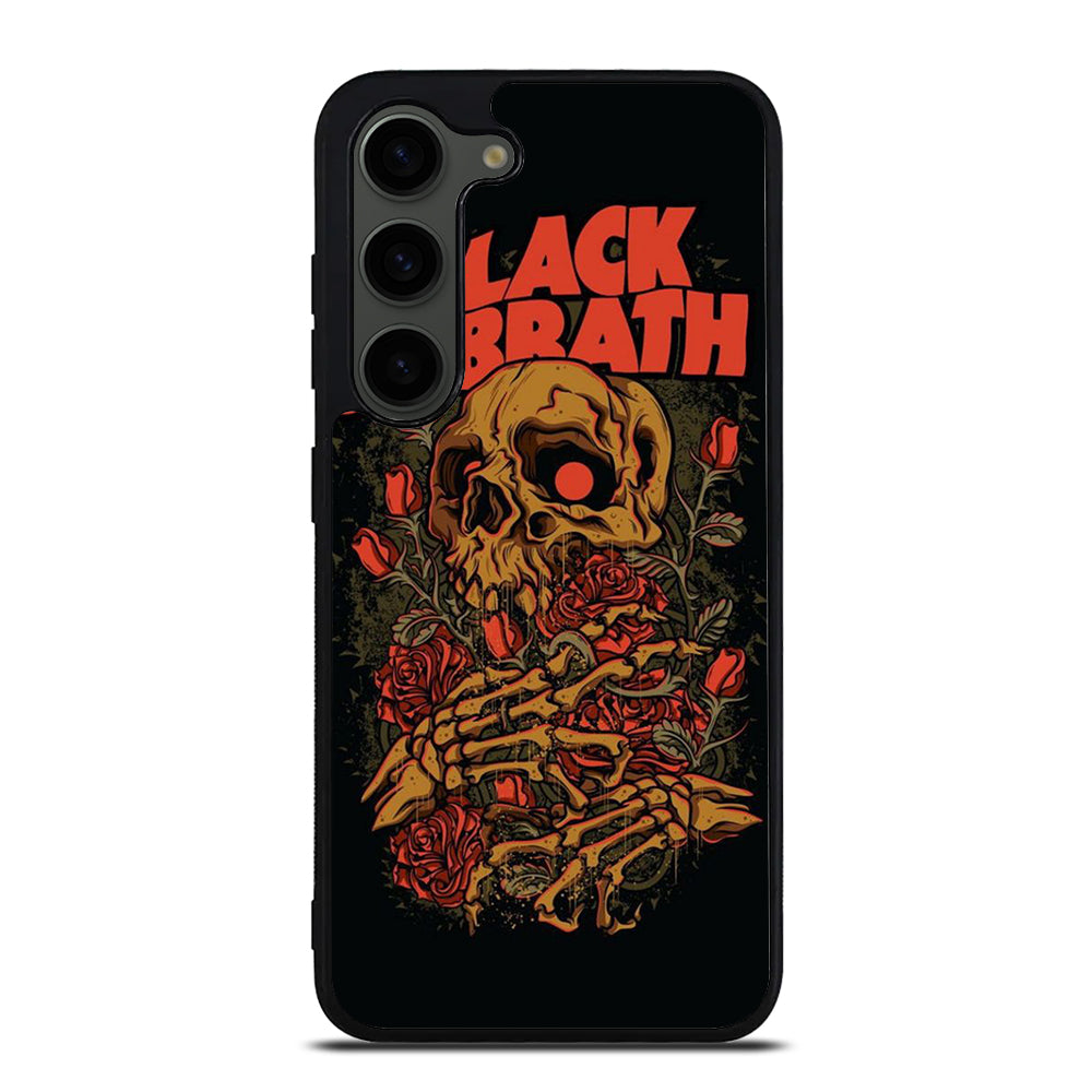 BLACK SABBATH SKULL ROSE LOGO Samsung Galaxy S23 Plus Case Cover