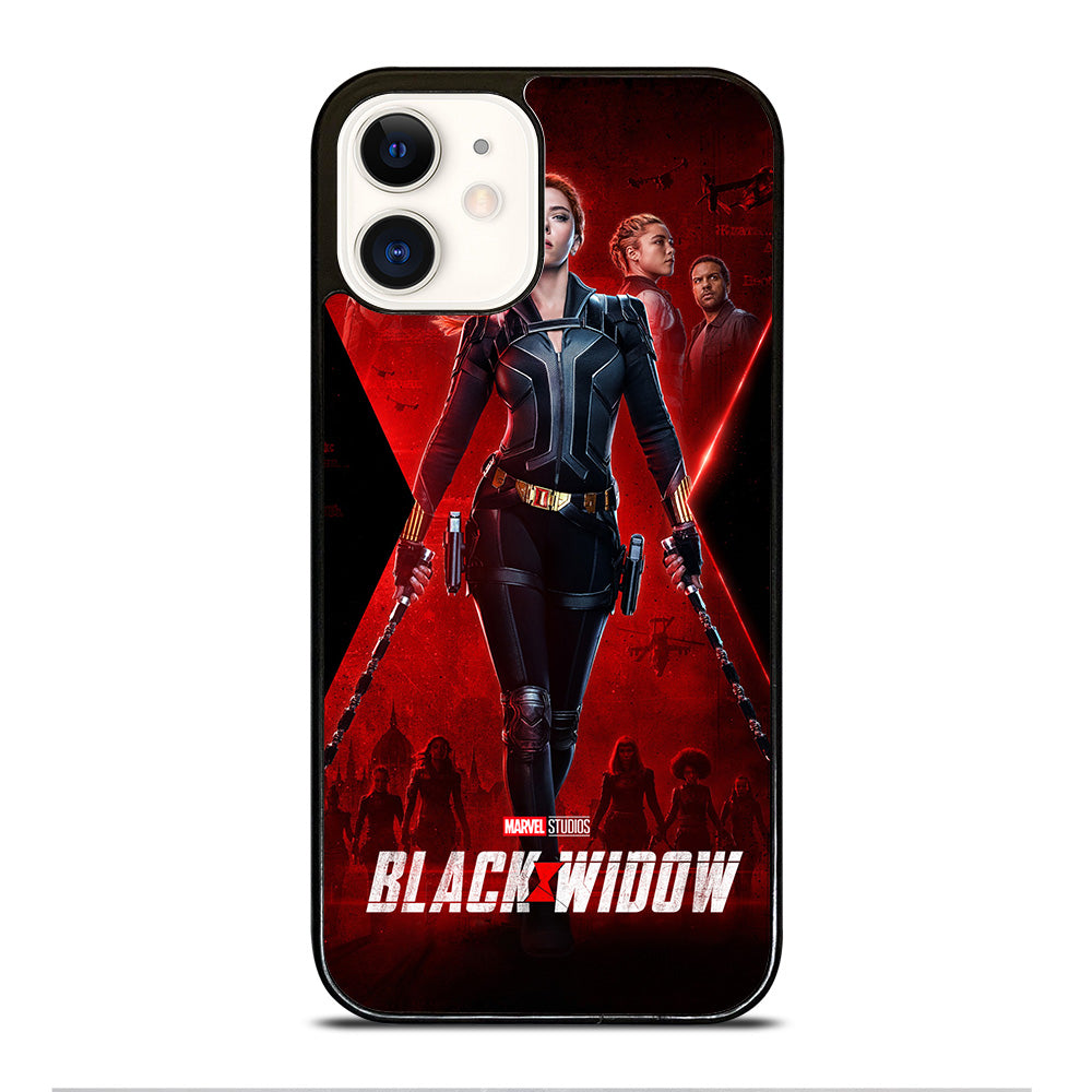 BLACK WIDOW SUPERHERO MARVEL 1 iPhone 12 Case Cover