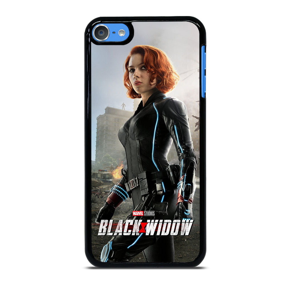 BLACK WIDOW SUPERHERO MARVEL 3 iPod Touch 7 Case Cover