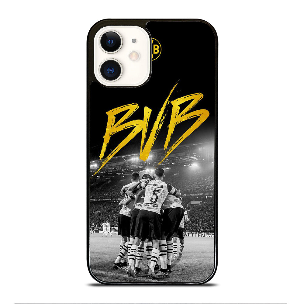 BORUSSIA DORTMUND FC LOGO 3 iPhone 12 Case Cover