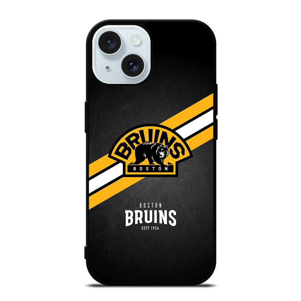 BOSTON BRUINS NHL LOGO 1 iPhone 15 Case Cover