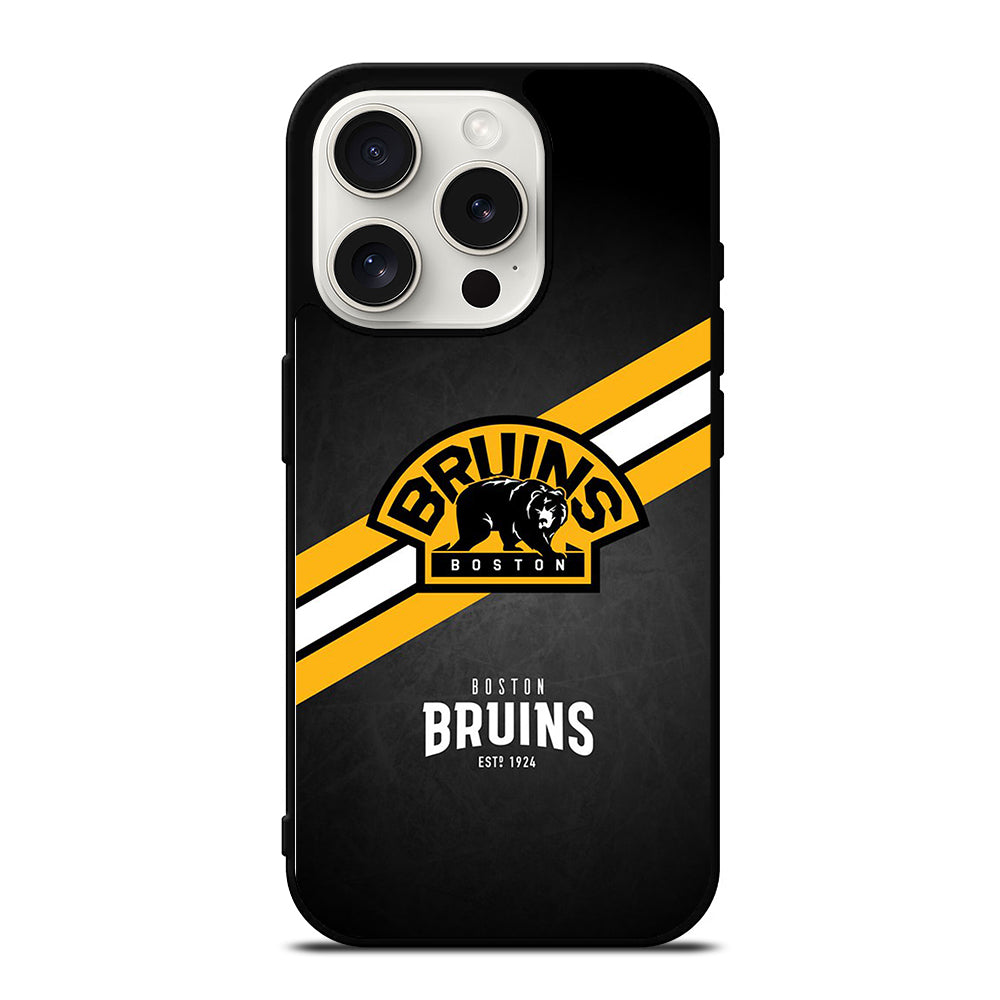 BOSTON BRUINS NHL LOGO 1 iPhone 15 Pro Case Cover