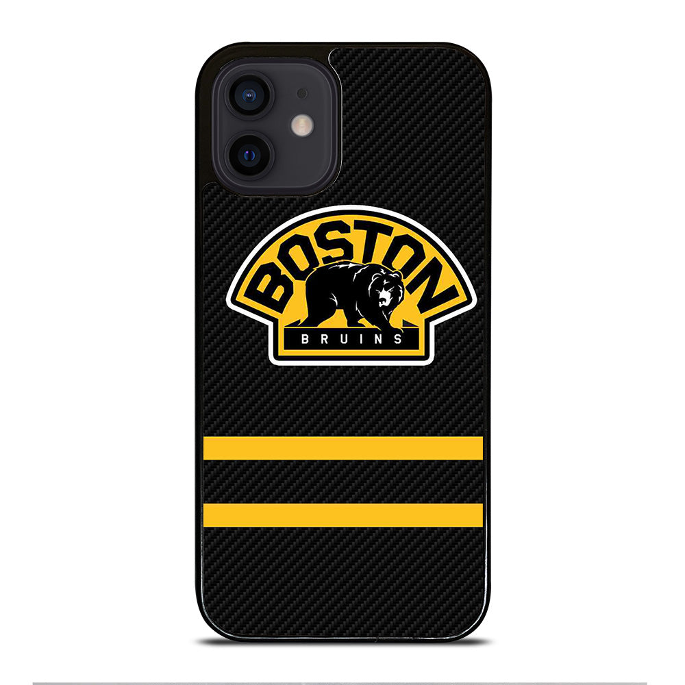 BOSTON BRUINS NHL LOGO 2 iPhone 12 Mini Case Cover