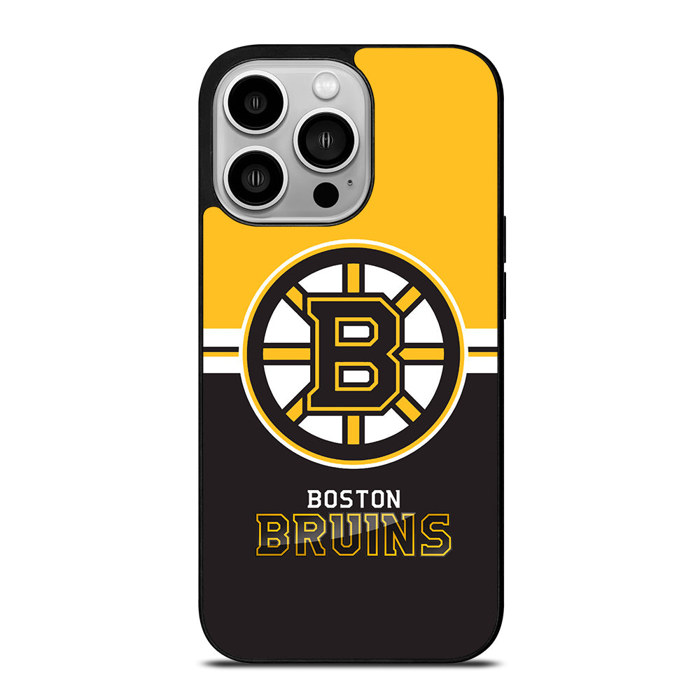 BOSTON BRUINS NHL LOGO 3 iPhone 14 Pro Case Cover