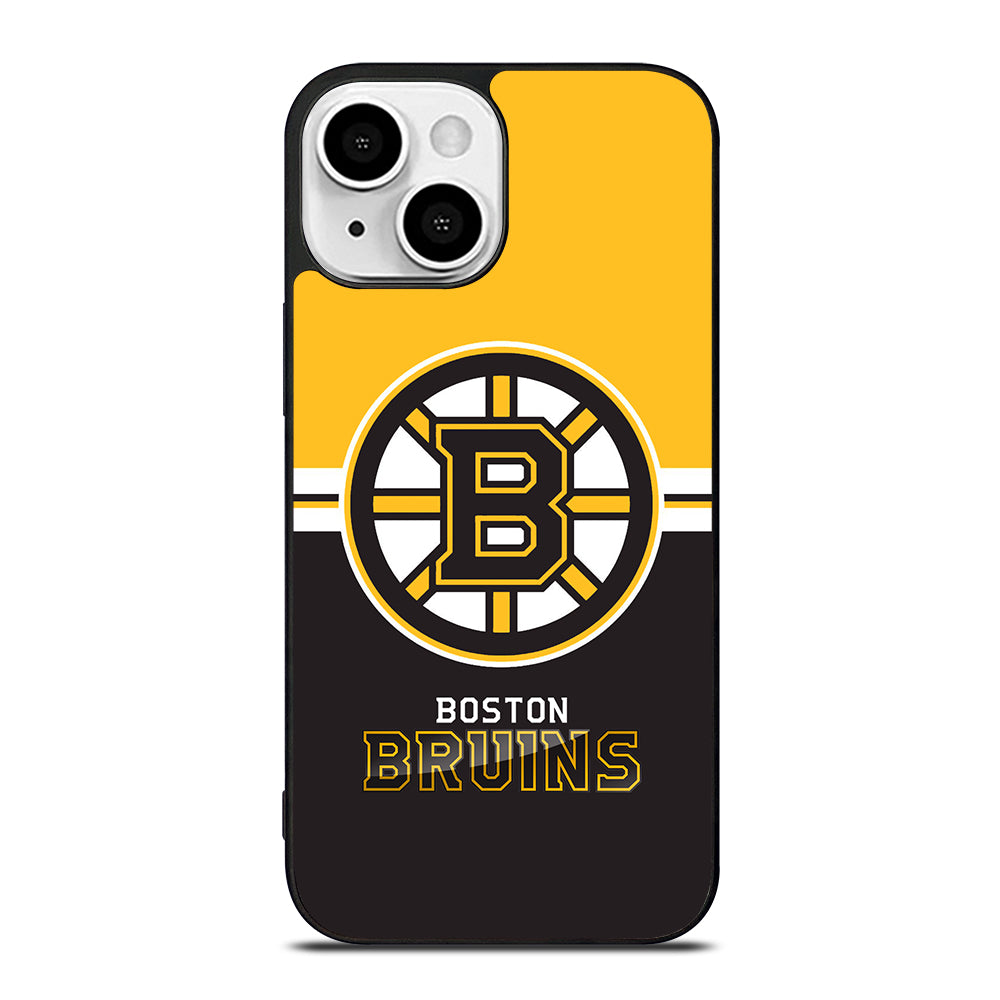 BOSTON BRUINS NHL LOGO 3 iPhone 13 Mini Case Cover