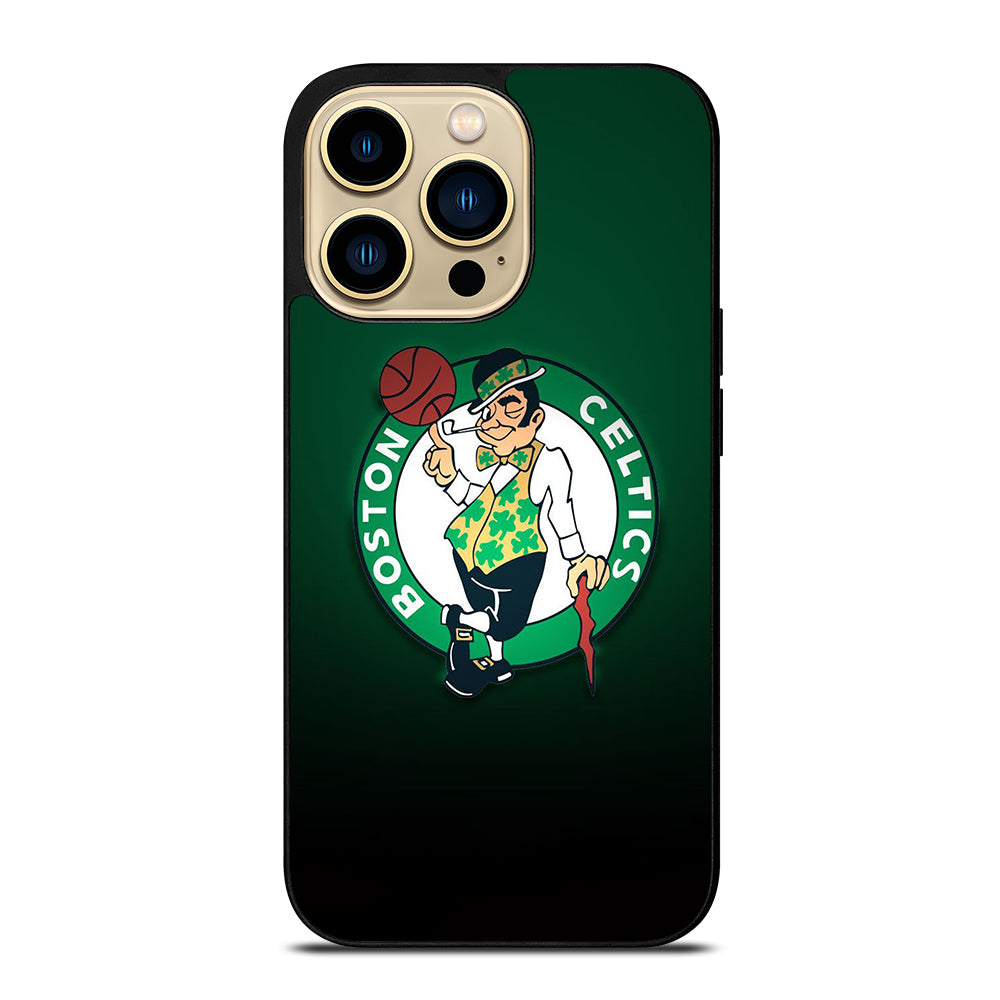 BOSTON CELTICS NBA LOGO 3 iPhone 14 Pro Max Case Cover