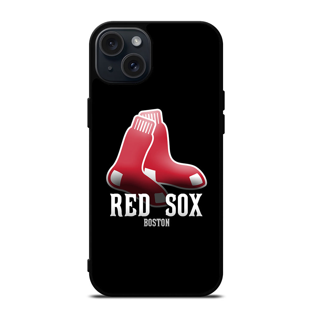 BOSTON RED SOX MLB LOGO 3 iPhone 15 Plus Case Cover