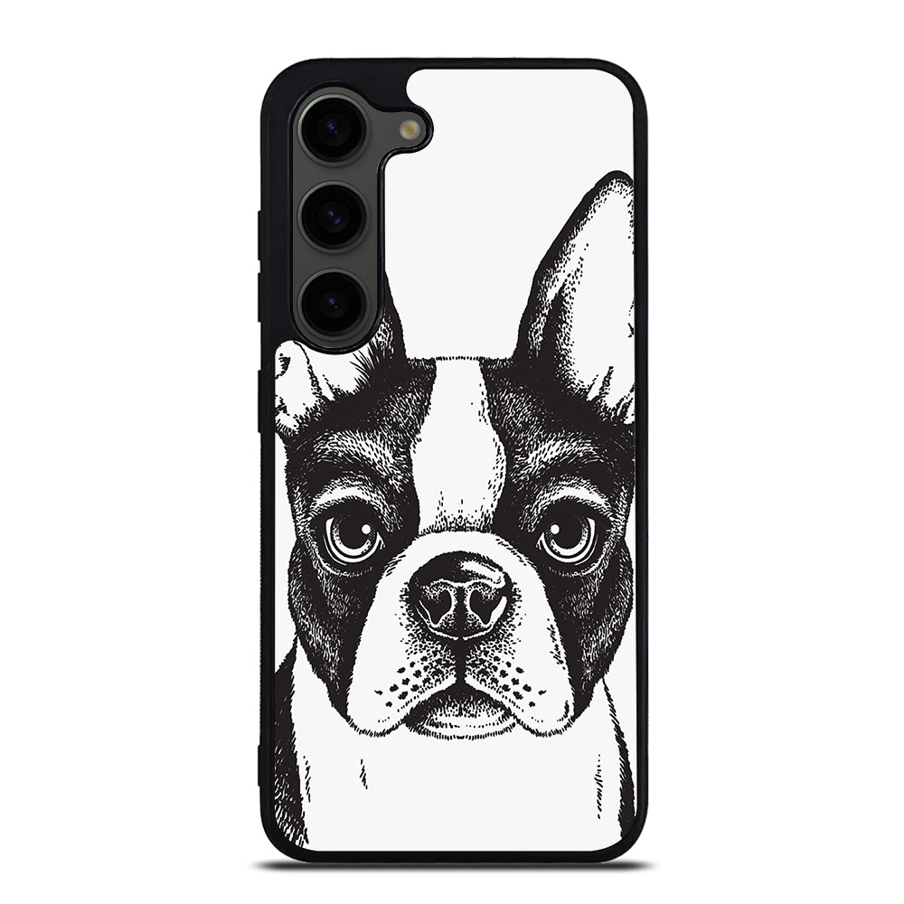BOSTON TERRIER DOG ART Samsung Galaxy S23 Plus Case Cover