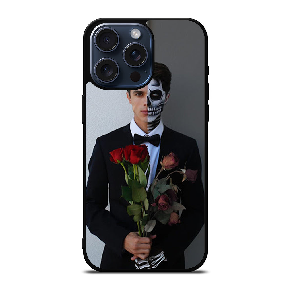 BRENT RIVERA SKULL iPhone 15 Pro Max Case Cover