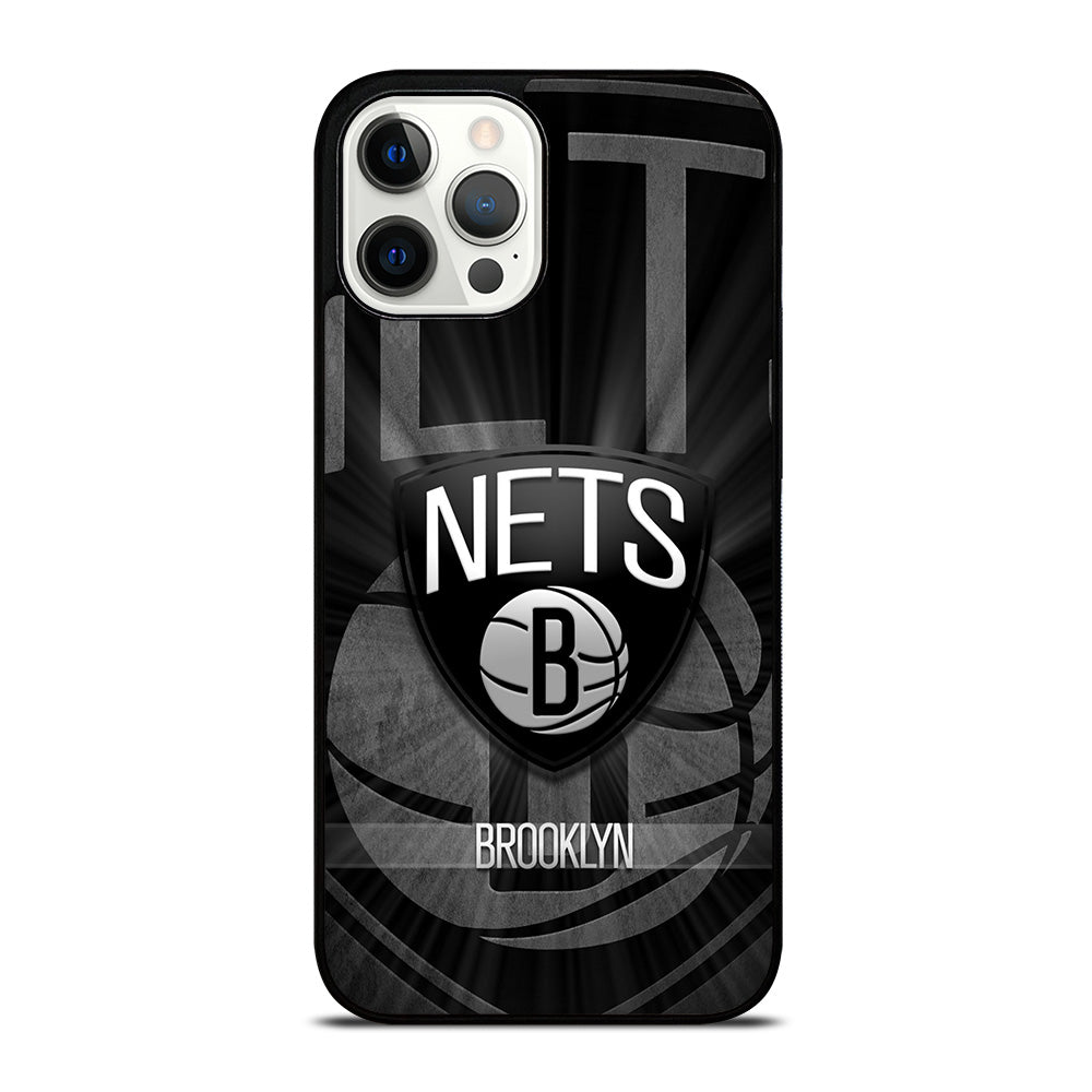 BROOKLYN NETS LOGO BASKETBALL iPhone 12 Pro Max Case Cover