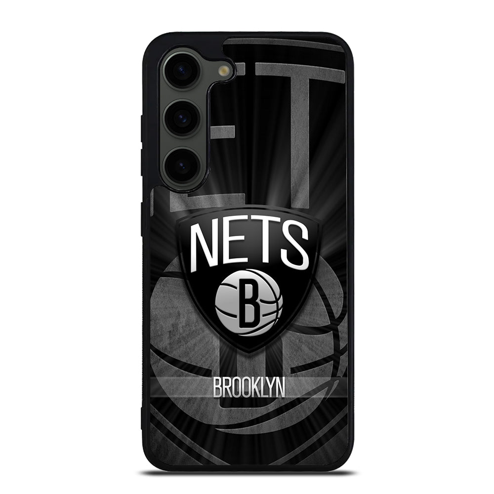 BROOKLYN NETS LOGO BASKETBALL Samsung Galaxy S23 Plus Case Cover