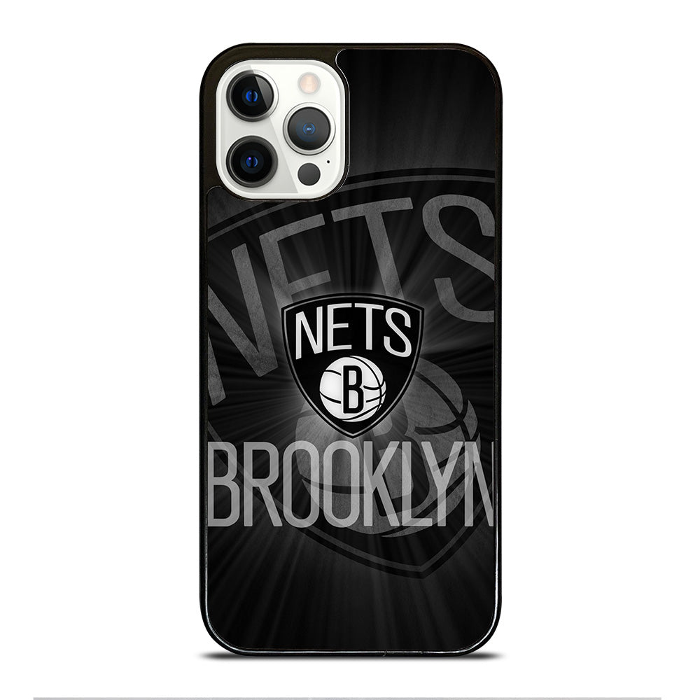 BROOKLYN NETS LOGO BASKETBALL 2 iPhone 12 Pro Case Cover