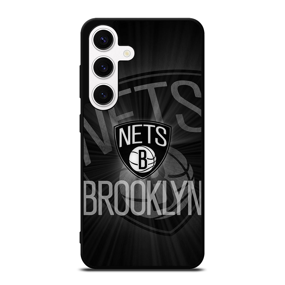BROOKLYN NETS LOGO BASKETBALL 2 Samsung Galaxy S24 Case Cover
