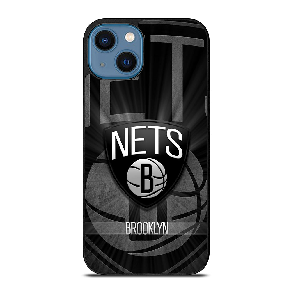 BROOKLYN NETS LOGO BASKETBALL iPhone 14 Case Cover