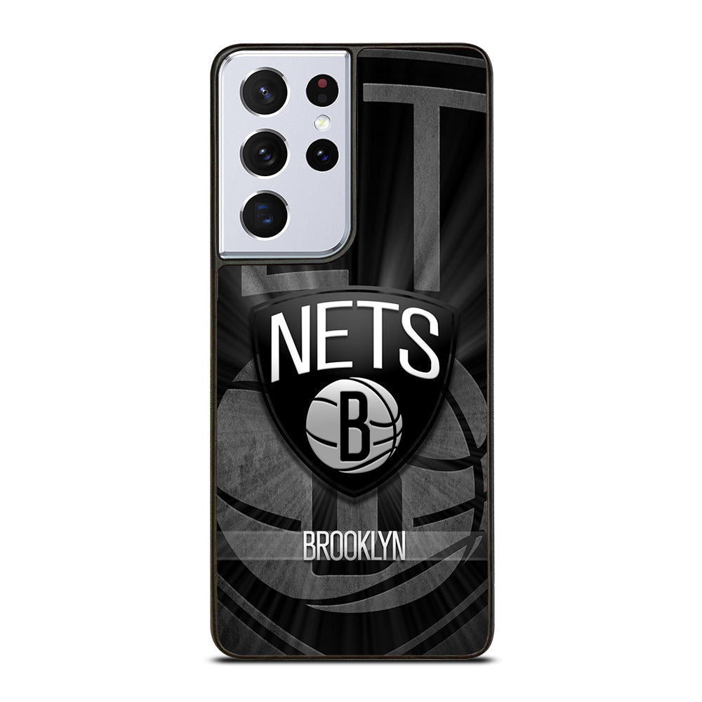BROOKLYN NETS LOGO BASKETBALL Samsung Galaxy S21 Ultra Case Cover
