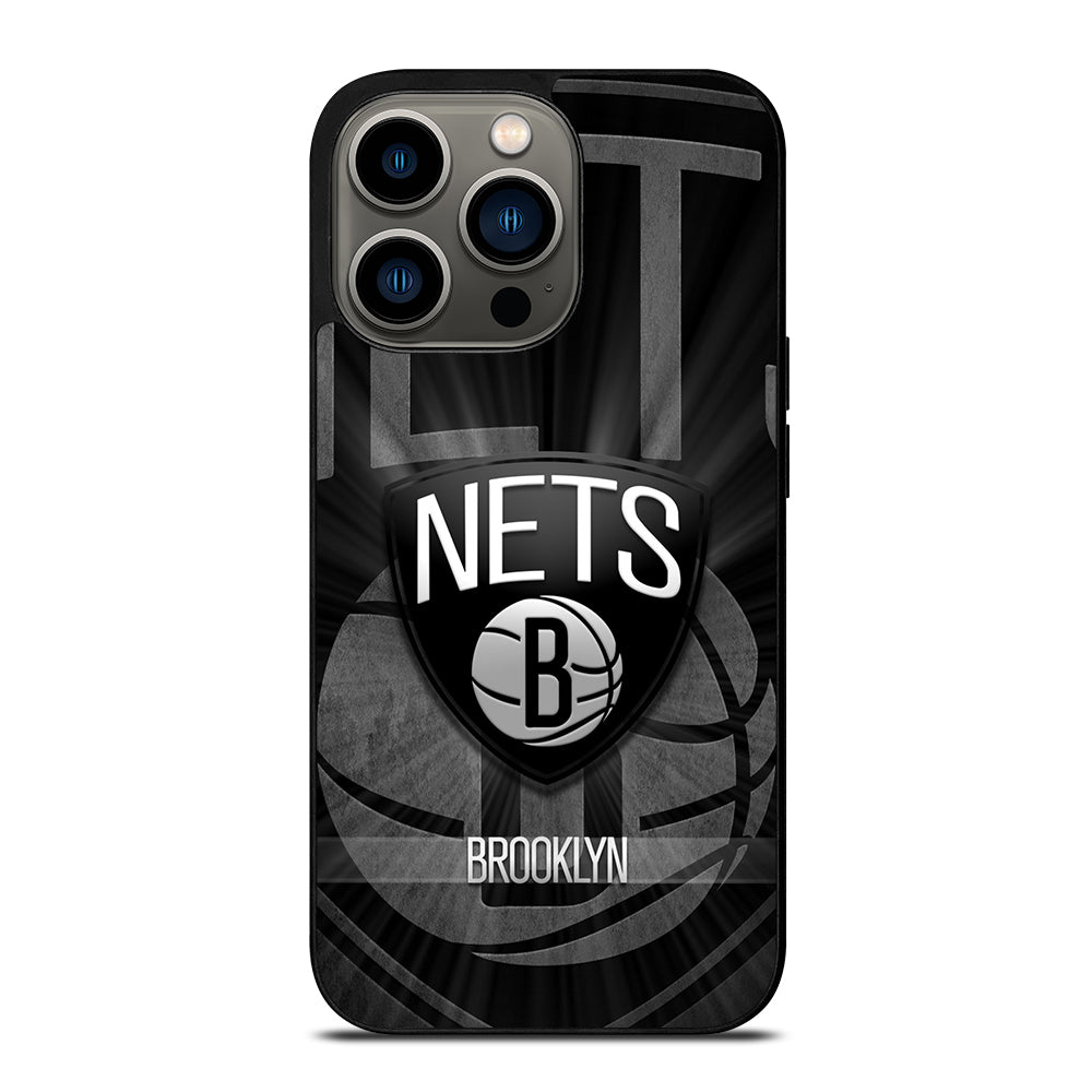 BROOKLYN NETS LOGO BASKETBALL iPhone 13 Pro Case Cover