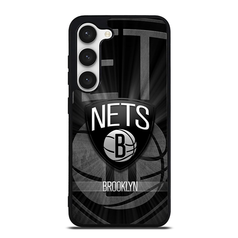 BROOKLYN NETS LOGO BASKETBALL Samsung Galaxy S23 Case Cover