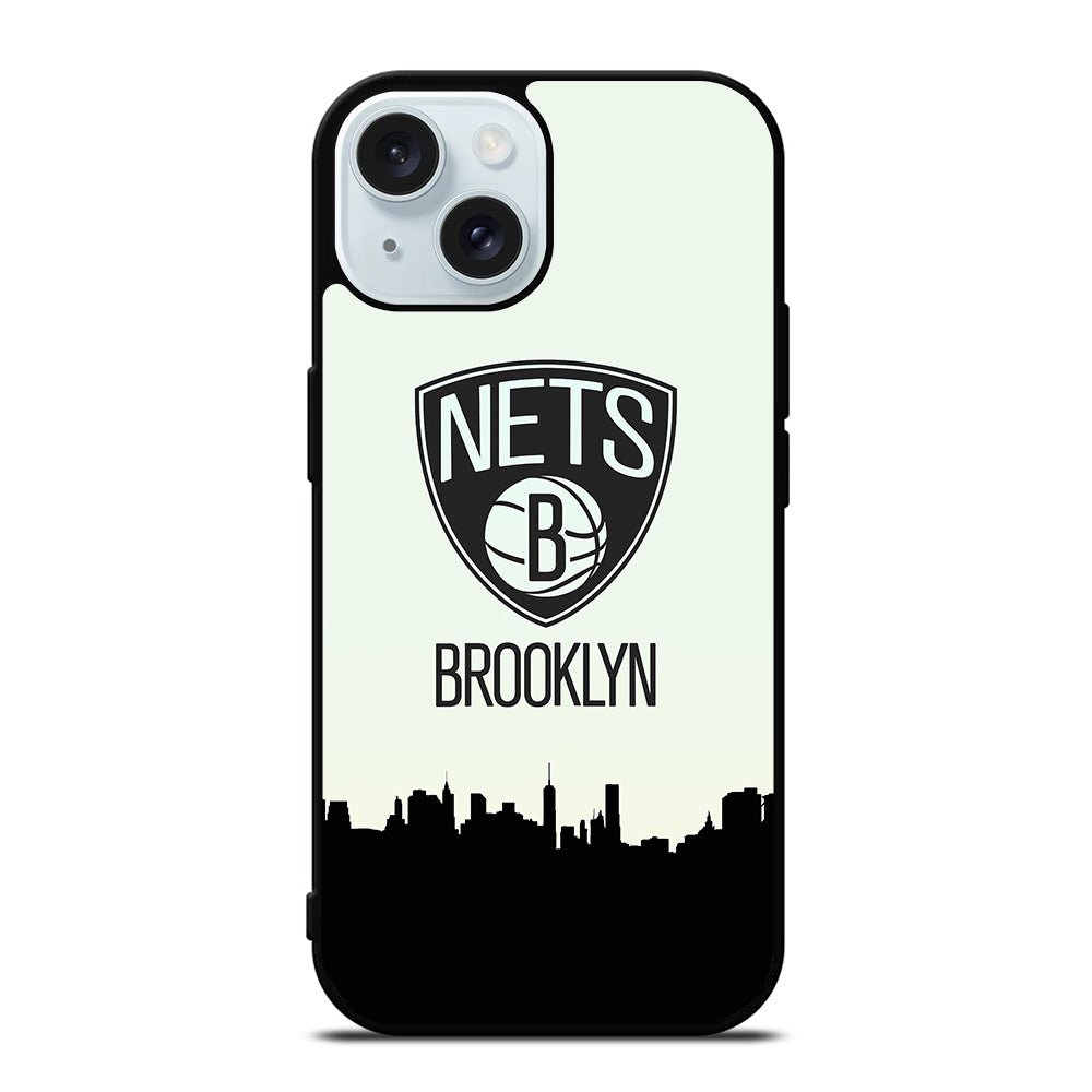 BROOKLYN NETS NBA ICON 1 iPhone 15 Case Cover