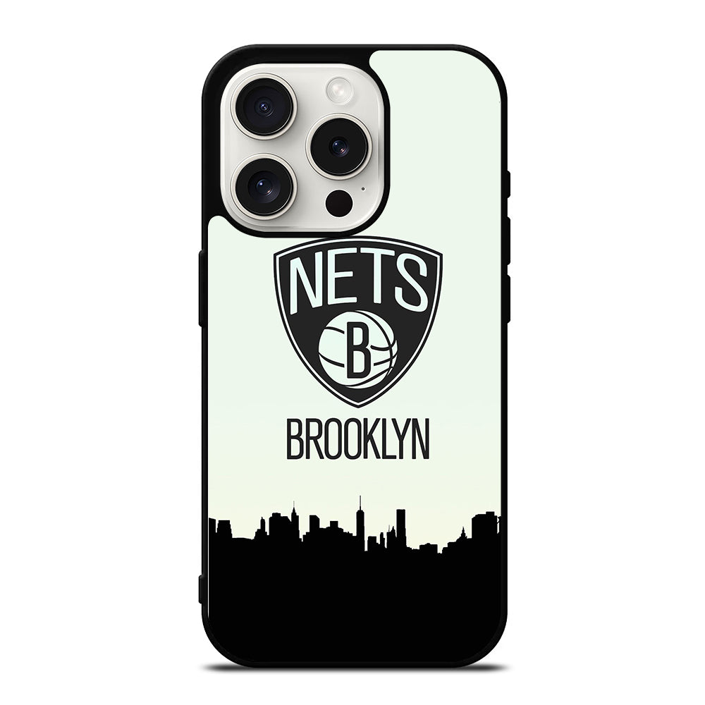 BROOKLYN NETS NBA ICON 1 iPhone 15 Pro Case Cover