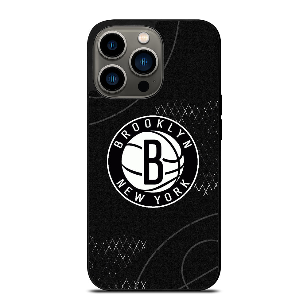 BROOKLYN NETS NBA ICON 2 iPhone 13 Pro Case Cover