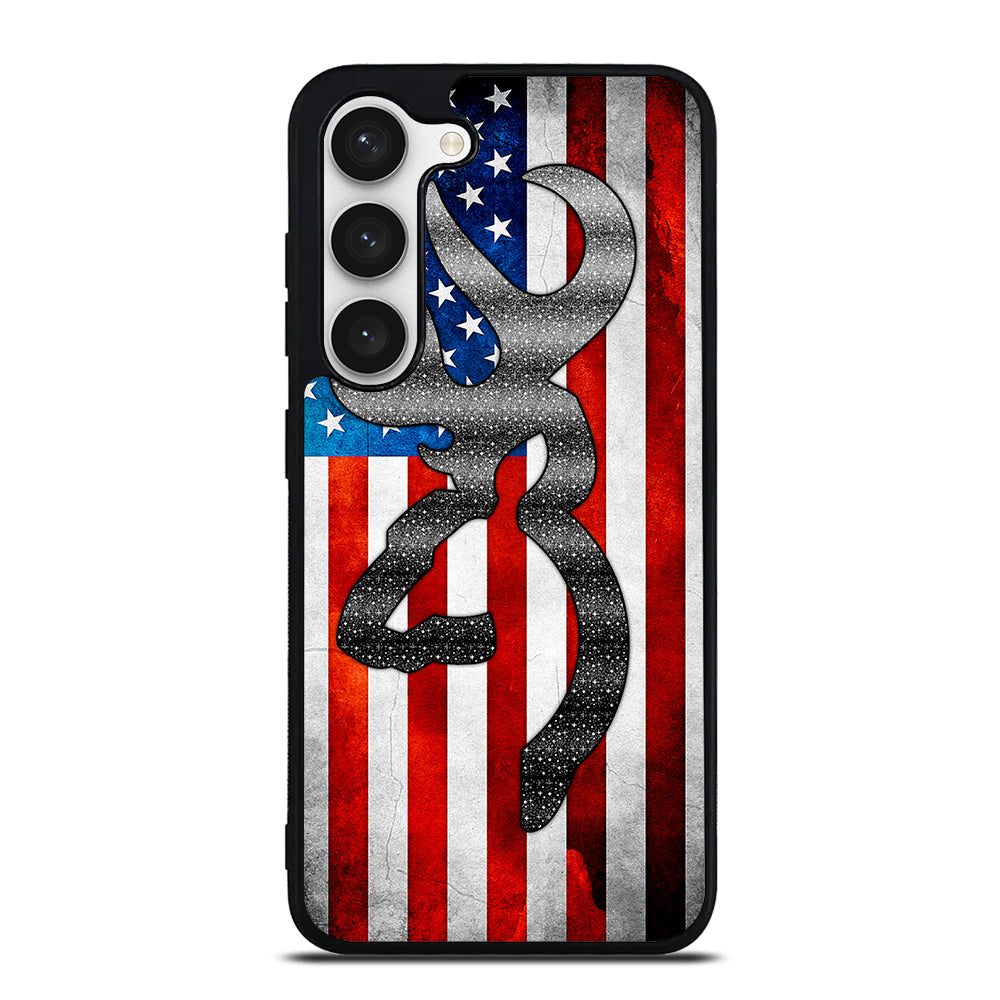 BROWNING DEER AMERICAN Samsung Galaxy S23 Case Cover