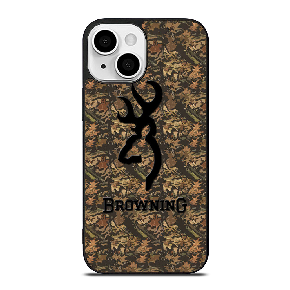BROWNING DEER CAMO LOGO iPhone 13 Mini Case Cover