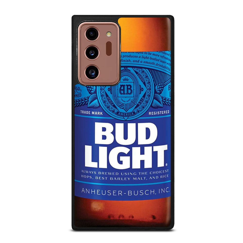 BUD LIGHT BEER BOTTLE Samsung Galaxy Note 20 Ultra Case Cover