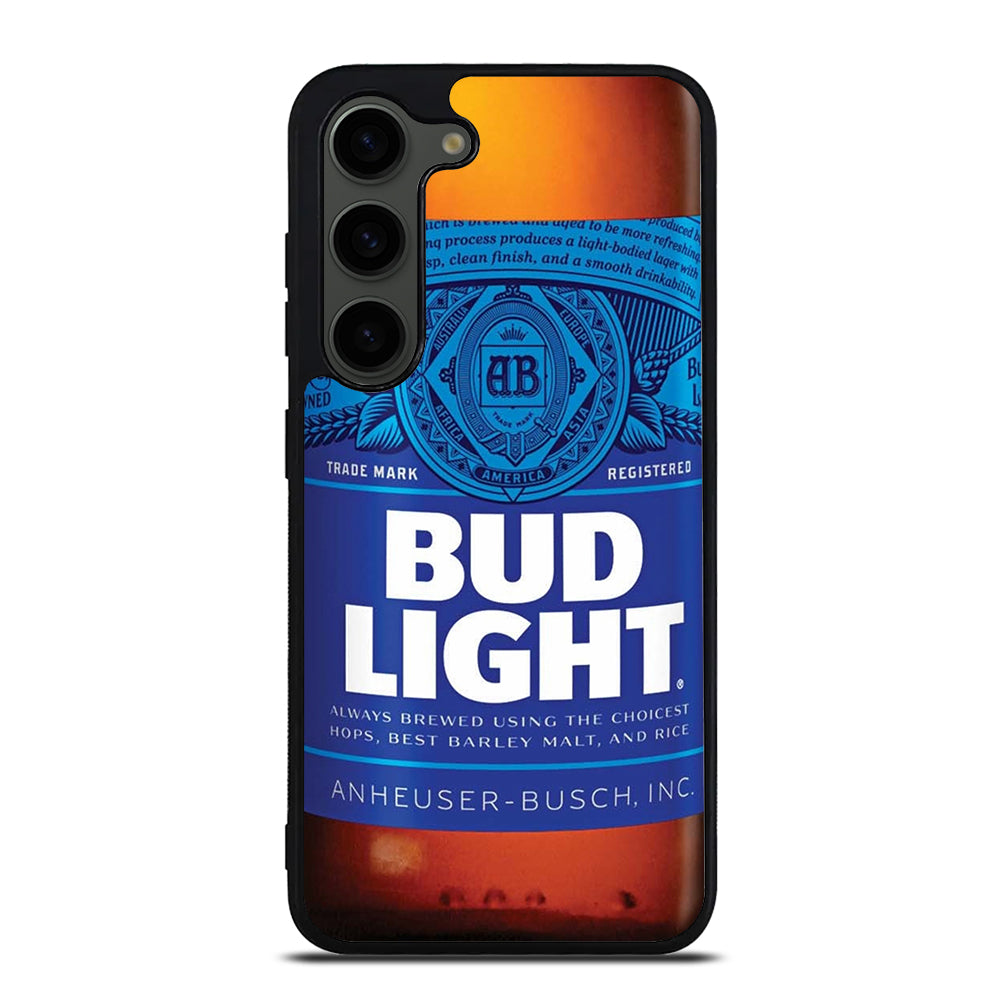 BUD LIGHT BEER BOTTLE Samsung Galaxy S23 Plus Case Cover