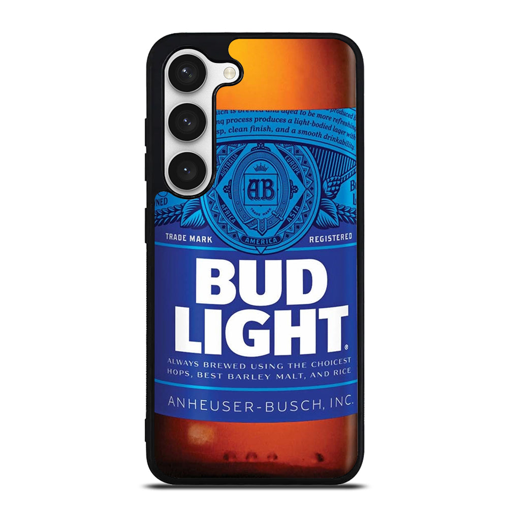 BUD LIGHT BEER BOTTLE Samsung Galaxy S23 Case Cover