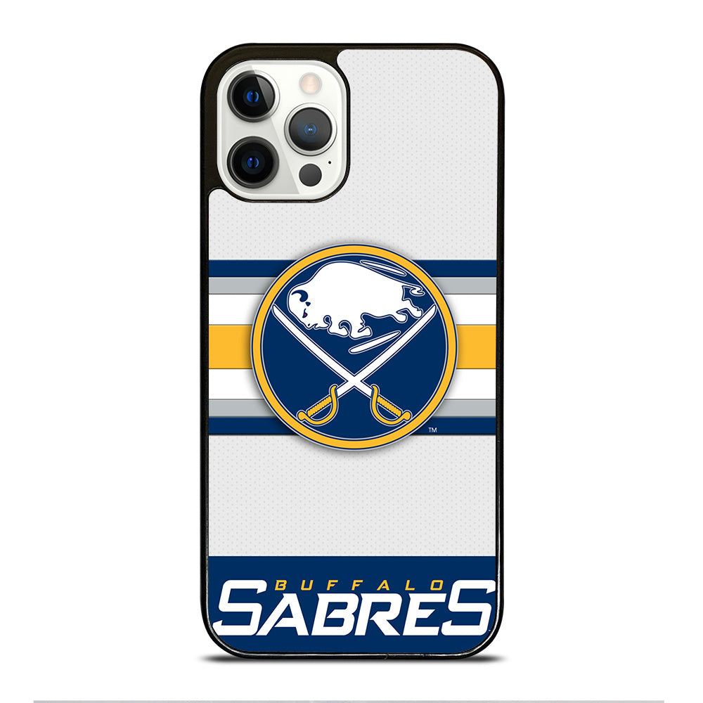BUFFALO SABRES FOOTBALL LOGO 1 iPhone 12 Pro Case Cover