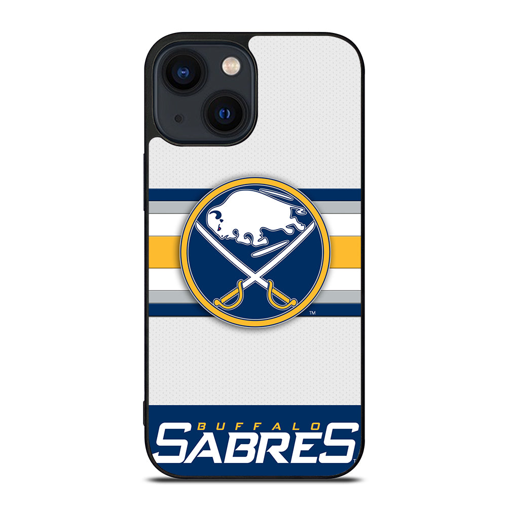 BUFFALO SABRES FOOTBALL LOGO 1 iPhone 14 Plus Case Cover