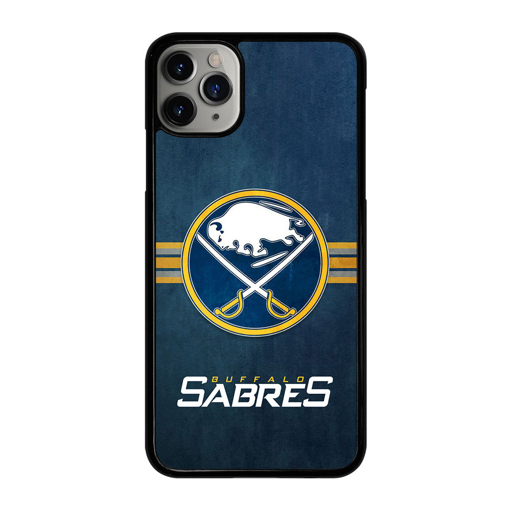 BUFFALO SABRES FOOTBALL LOGO 2 iPhone 11 Pro Max Case Cover